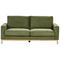 Beliani SIGGARD - Bankenset - Groen - Corduroy