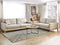 Beliani SIGGARD - Bankenset - Taupe - Polyester