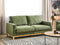 Beliani SIGGARD - Tweezitsbank - Groen - Corduroy