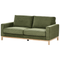 Beliani SIGGARD - Tweezitsbank - Groen - Corduroy