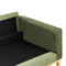 Beliani SIGGARD - Tweezitsbank - Groen - Corduroy