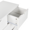 Beliani SIMMIE - Ladekast 4-lades - Wit - MDF