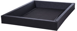 Beliani SIMPLE - Waterbedframe - Zwart - Schuimstof