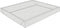 Beliani SIMPLE - Waterbedframe - Zwart - Schuimstof