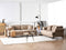 Beliani SKIVE - Banken set - Lichtbruin - Polyester