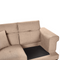 Beliani SKIVE - Banken set - Lichtbruin - Polyester