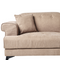 Beliani SKIVE - Banken set - Lichtbruin - Polyester