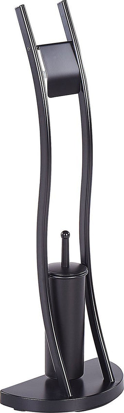 Beliani SOACHA - Badkamer accessoires - Zwart - Staal