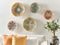 Beliani SONLA - Wanddecoratie - Meerkleurig - Zeewier