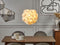 Beliani SORDO - Hanglamp - Wit - Synthetisch materiaal