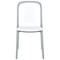 Beliani SPEZIA - Tuinstoel set van 8 - Grijs/Wit - Synthetisch materiaal