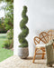 Beliani SPIRAL TREE - Kunstplant - Groen - 158 cm - Synthetisch