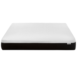 Beliani SPONGY - Schuimmatras - Zwart/Wit - 160 x 200 cm - Traagschuim