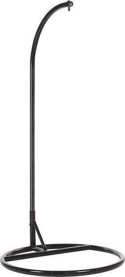 Beliani STAN - Hangstoel - Zwart - Staal