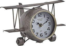 Beliani STANS - Klok - Zilver - IJzer