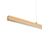 Beliani STEWARTS - Hanglamp - Lichtbruin - Eikenhout