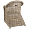 Beliani SUSUA II - Tuinstoel set van 2 - Naturel - Rotan