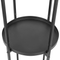 Beliani TAMARIX - Planten standaard - Zwart - 35 x 160 cm - Metaal
