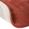 Beliani TANDO - Vloerkleed - Donkerrood - 160 x 230 cm - Viscose