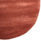Beliani TANDO - Vloerkleed - Donkerrood - 160 x 230 cm - Viscose