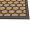 Beliani TANDYKUL - Deurmat - Natuurlijk/Zwart - 45 x 75 cm - Polyester