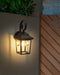 Beliani TANGON - Tuin wandlamp - Matzwart - Metaal