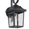 Beliani TANGON - Tuin wandlamp - Matzwart - Metaal