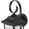 Beliani TANGON - Tuin wandlamp - Matzwart - Metaal
