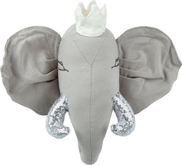 Beliani TANTOR - Wanddecoratie - Grijs - Katoen