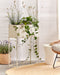Beliani TAPIEN - Verhoogde plantenbak - Beige - 70 x 30 x 100 cm - Metaal