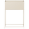 Beliani TAPIEN - Verhoogde plantenbak - Beige - 70 x 30 x 100 cm - Metaal