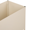 Beliani TAPIEN - Verhoogde plantenbak - Beige - 70 x 30 x 100 cm - Metaal