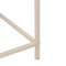 Beliani TAPIEN - Verhoogde plantenbak - Beige - 70 x 30 x 100 cm - Metaal