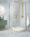 Beliani TELA - Douchecabine - Goud - 80 x 80 x 185 cm - Veiligheidsglas