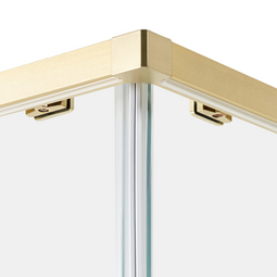 Beliani TELA - Douchecabine - Goud - 80 x 80 x 185 cm - Veiligheidsglas