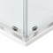 Beliani TELA - Douchecabine - Zilver - 80 x 80 x 185 cm - Veiligheidsglas