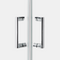 Beliani TELA - Douchecabine - Zilver - 90 x 90 x 185 cm - Veiligheidsglas