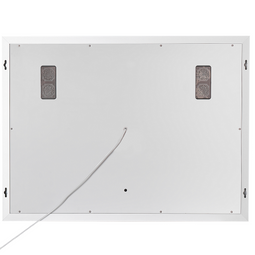 Beliani THAIX - Badkamerspiegel met LED - Zilver - Aluminium