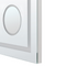 Beliani THAIX - Badkamerspiegel met LED - Zilver - Aluminium