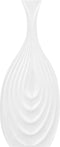 Beliani THAPSUS - Decoratieve vaas - wit - Keramiek