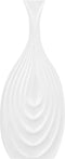 Beliani THAPSUS - Decoratieve vaas - wit - Keramiek