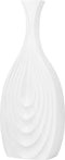 Beliani THAPSUS - Decoratieve vaas - wit - Keramiek