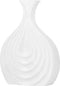 Beliani THAPSUS - Decoratieve vaas - Wit - Steengoed