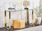 Beliani TILON - Sidetable - Transparant - Veiligheidsglas