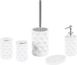 Beliani TIRUA - Badkamerset - Wit - Keramiek