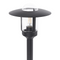 Beliani TIZU - Staande tuinlamp - Zwart - Aluminium