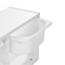 Beliani TOBIN - Wandplank met 6 dozen - Wit - Vezelplaat