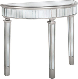 Beliani TOLOUSE - Kaptafel - Zilver - MDF