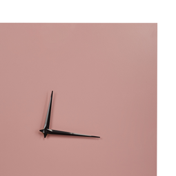 Beliani TOMAR - Wandklok - Roze - Ijzer