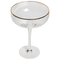 Beliani TOPAZ - Champagnecoupe set van 4 - Goud - Glas